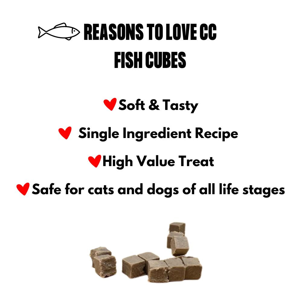 Fish Cubes - Meal Topper & Training Treats