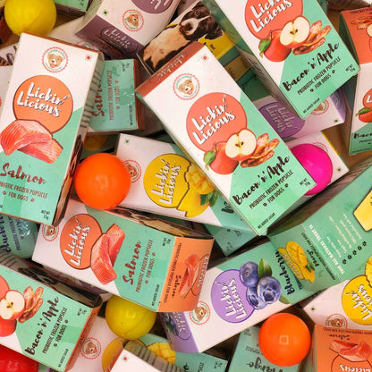 Clever Canine Frozen Yogurt for Dogs - Bacon 'n' Apple - Pack of 1