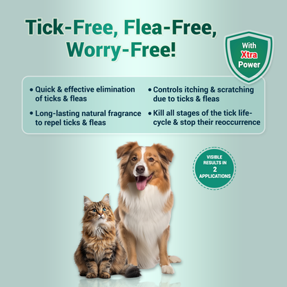 Pet Natural Remedies Nomoticks Xtra Body Spray for Dogs and Cats