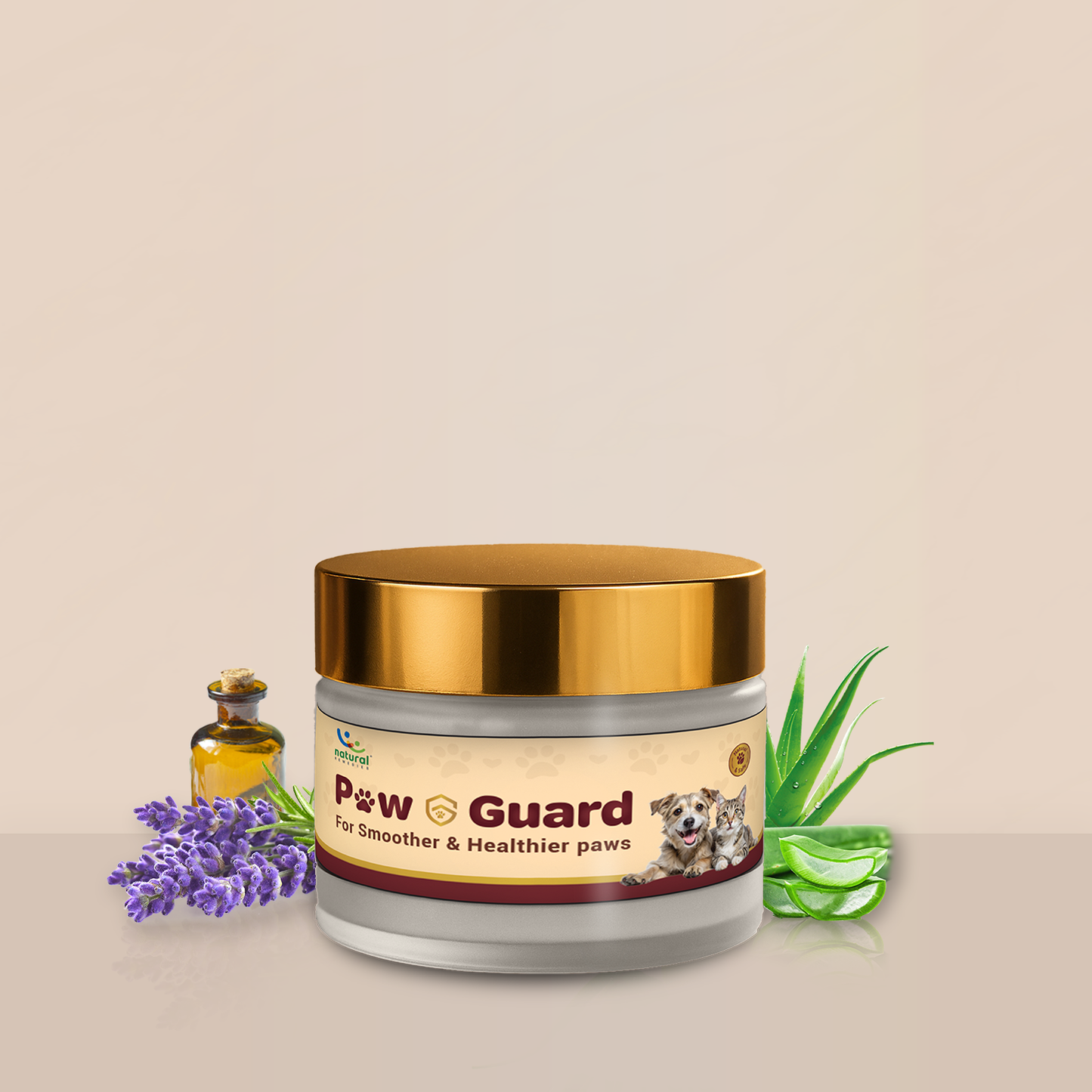 Pet Natural Remedies Paw Guard Healing Balm For Dogs and Cats
