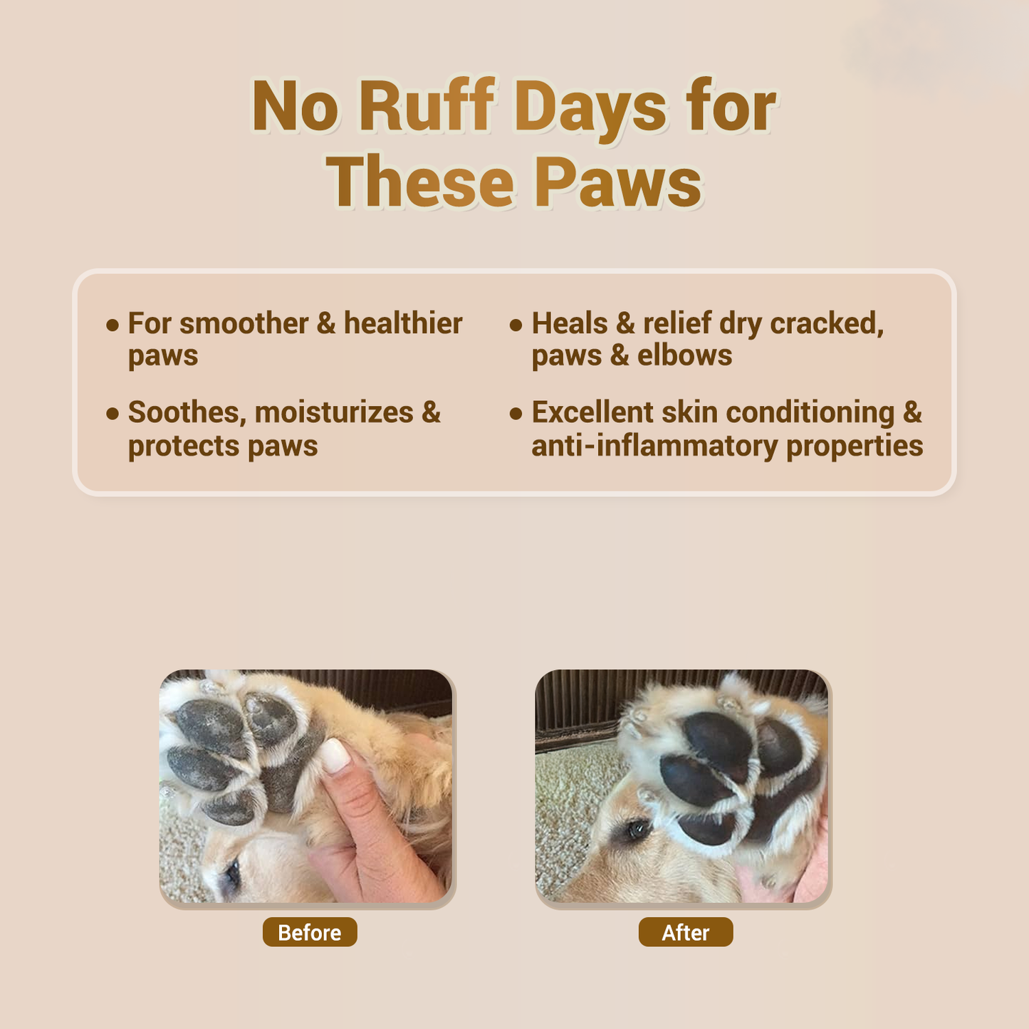 Pet Natural Remedies Paw Guard Healing Balm For Dogs and Cats