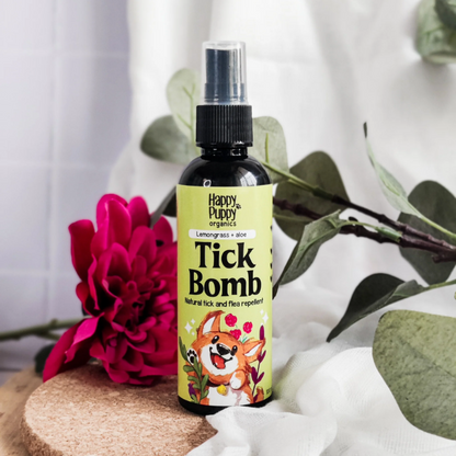 Happy Puppy Organics Tick Bomb for Dogs 50ml – Clever Canine